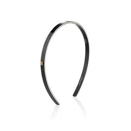 Balmain Diadema Negro/Blanco
